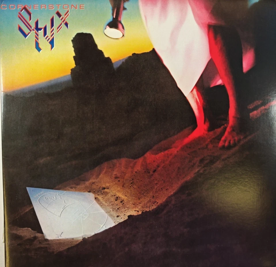 Styx Cornerstone LP Album vinyl record 2015 reissue Remastered US copy Gatefold - Image 2 of 4