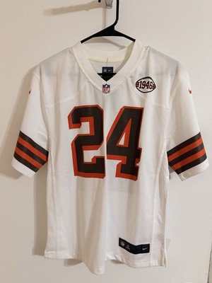 Nike Nick Chubb  Cleveland Browns 1946 On Field Collection Alternate Game Jersey