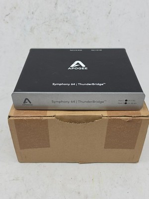 Apogee Symphony 64 | Thunderbridge, Thunderbolt Desktop