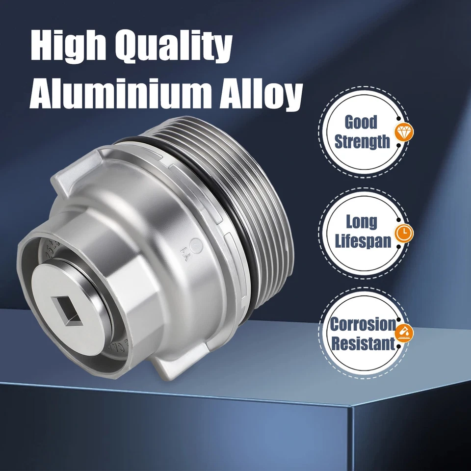 Cubierta de tapa de carcasa de limpiador de aceite para Toyota RAV4 Tundra Lexus ES300h GS450h IS350 Foto 2 de 4