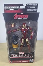 Iron Man Mark 43 Marvel Legends Avengers Infinite Series BAF Thanos Wave
