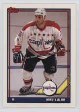 1991-92 Topps Mike Lalor #483 0a4