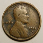 1913 S Lincoln Wheat Cent Penny VG-Details/ Damage  "Actual Coin Pictured"