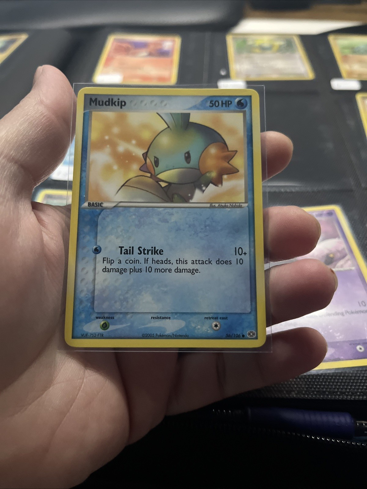 Mudkip - 56/106 - Pokemon Card Ex Emerald NM 2005
