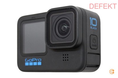 GoPro HERO 10 Black Actioncam Kamera 5K 60 BpS Action Cam Touchscreen DEFEKTWARE