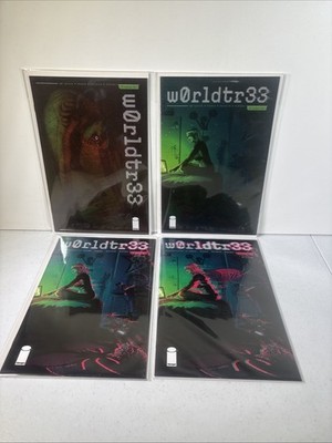 W0RLDTR33 ISSUE# 1 HUY DINH Matrix Rainbow Variant 3rd Print, 4th and 1st print