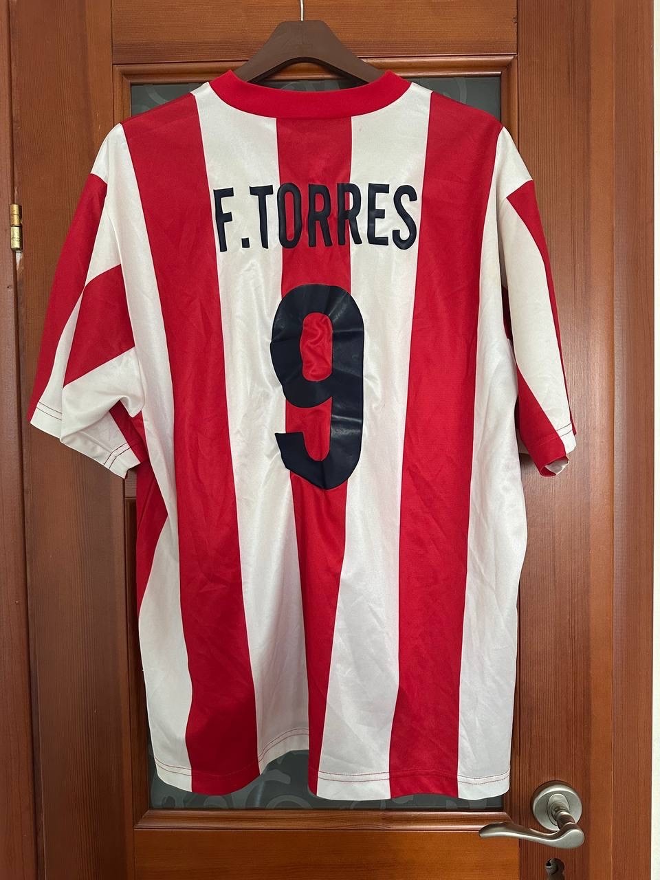 Fernando Torres #9 Atletico Madrid 2001/2002 ORIGINAL Nike Vintage Soccer Jersey