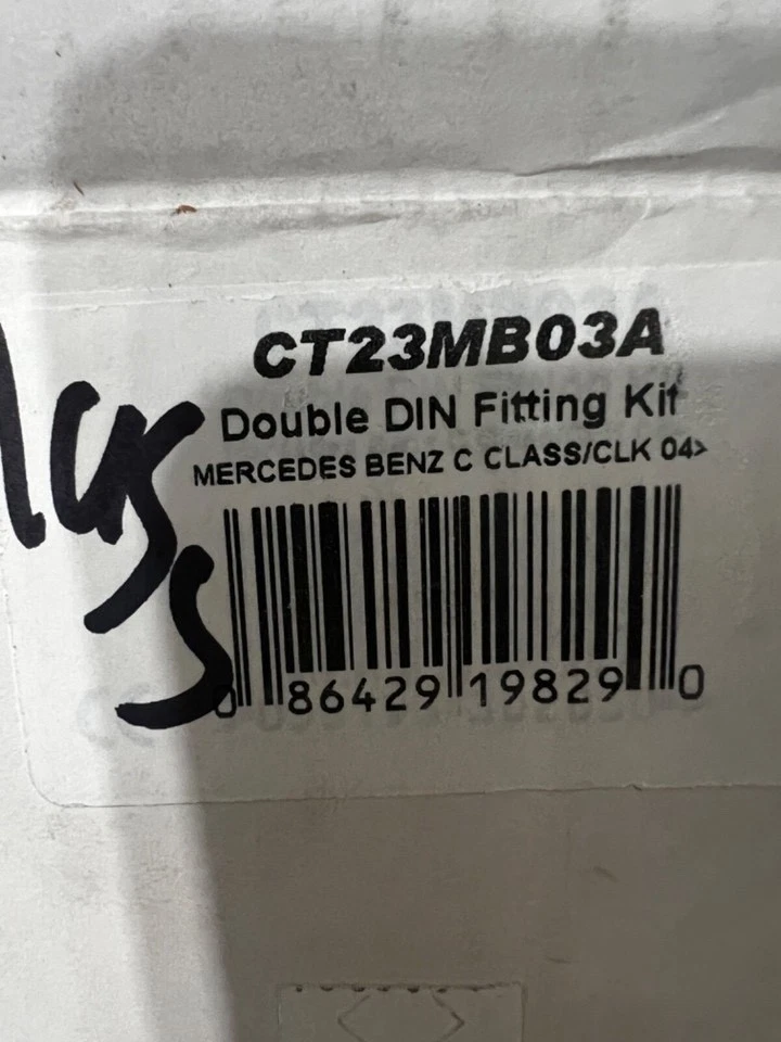 Radio Stereo Double Din Kit CT23MB03A For select year Mercedes C Class SLK CLK - Image 2 of 3