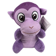 Purple Monkey Plush Stuffed Animal 7" NWT