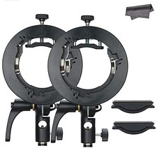 S2 Speedlite S-Type Bracket Speedlight Bowens Mount with V1 AD200Pro AD300Pro...