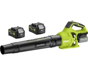 Leaf Blower Cordless with 2 x 4.0Ah Battery and Charger, 580CFM 160MPH Electric