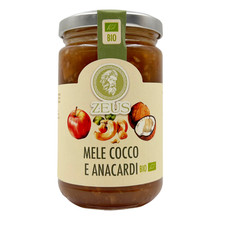 Confettura Gourmet Bio Mele Cocco e Anacardi 340g