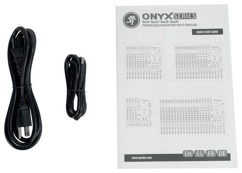 Mackie ONYX12 12-Ch. Mixer w/Multi-Track USB/EQ+Bluetooth+Se Electronics Mic - Picture 7 of 12