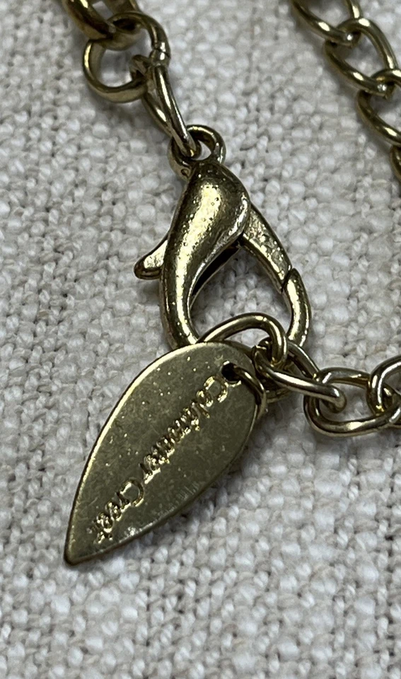 COLDWATER CREEK ожерелье люцит как лаванда фиолетовый синий бисер 17" - Изображение 4 из 4