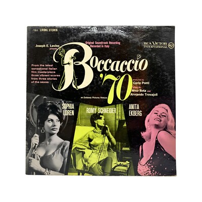A40 Nino Rota & Armando Trovajoli: Boccaccio '70 Original Soundtrack 1962 FSO-5 