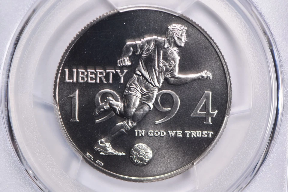 MS70 1994-D World Cup Commemorative Half Dollar PCGS - Image 3 of 4