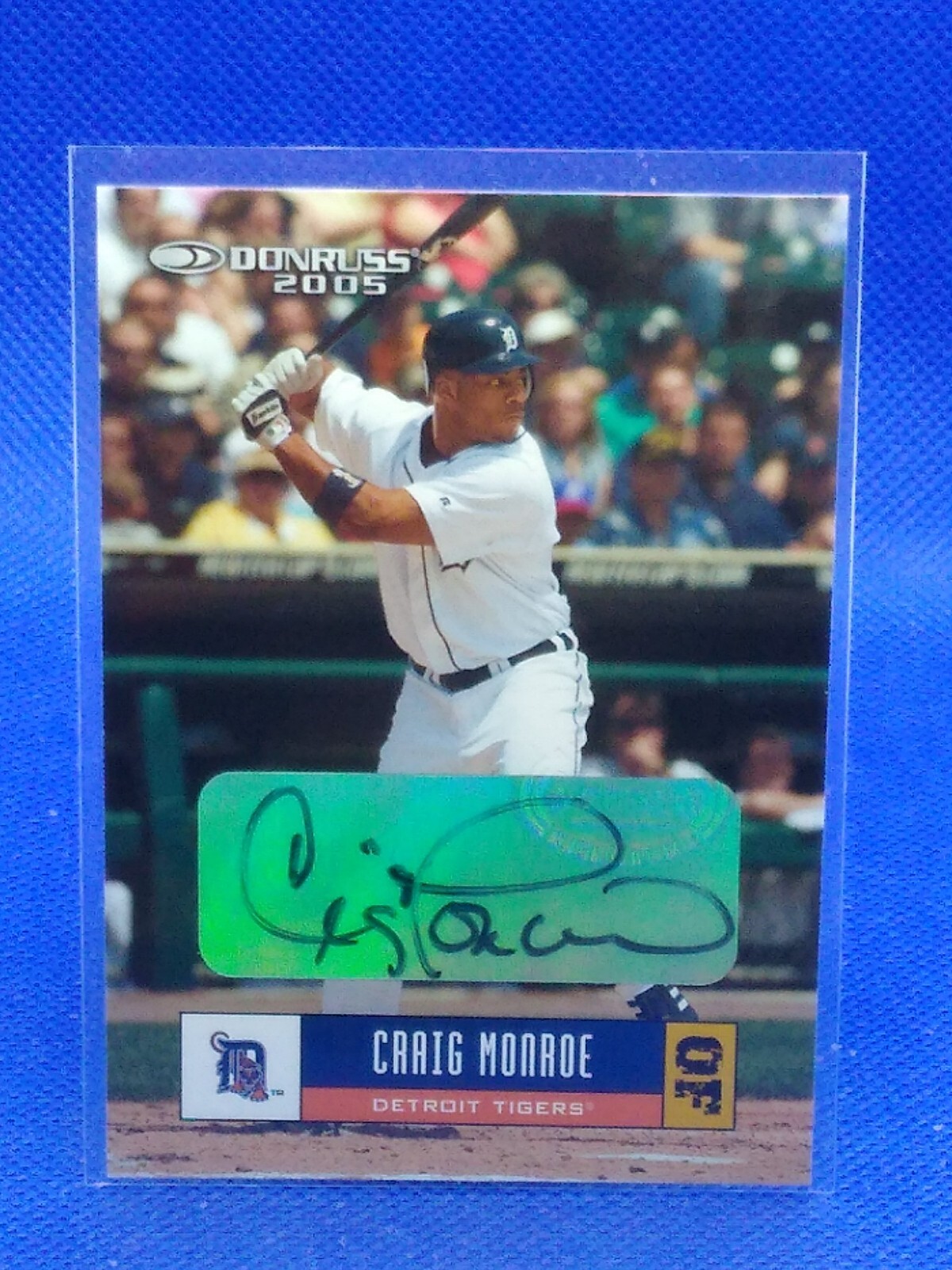 2005 Donruss Auto Craig Monroe #181 Auto