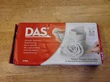 DAS Air Dry Clay - White 2.2 Lb Block