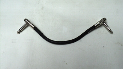 MXR Patch Cable 6 inch (~152mm) 1/4'' Angled Flat ( pancake ) ends