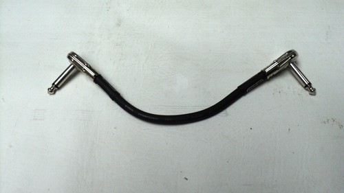 MXR Patch Cable 6 inch (~152mm) 1/4" Angled Flat ( pancake ) ends