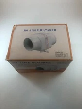 Eco-Worthy In-Line Blower, Model: SF1B1-270-02, D 12V, 4" Intake