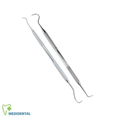 Dentalset Zahnsonde Zahnsteinkratzer Hygiene Prüfung Zahnarzt Instrumente Set CE - Bild 1 von 3