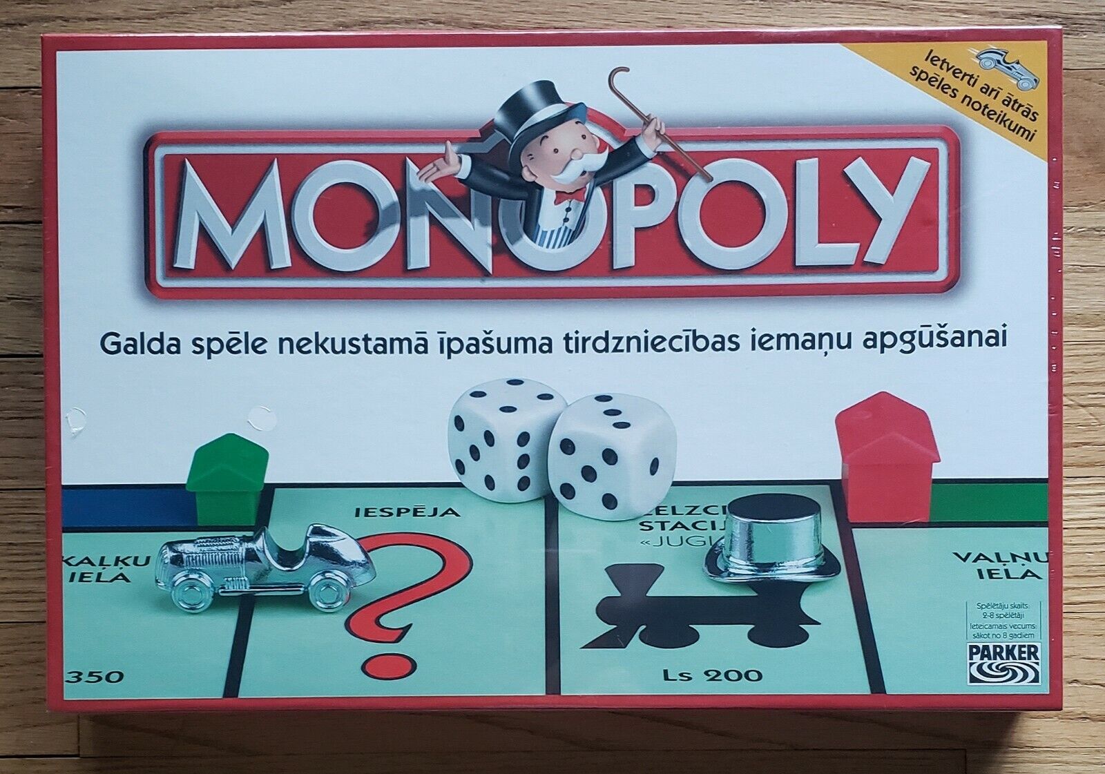 NEW Monopoly LATVIA Edition in Latvian Language 2004 Game Brand New Sealed NIB