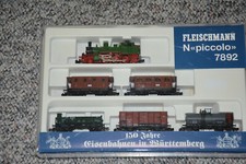 Chemin de fer 150 ans dans le Wurtemberg Fleischmann picolo 7892 échelle N