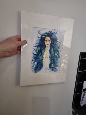 Jian Chens Artists Print picture  , stunning and very collectible .