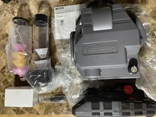 Furli Hong 23803BH 2-in-1 Pitching Machine Set - Indoor & Outdoor Badminton 