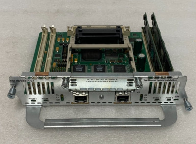 Cisco NM-HDV2-2T1/E1 with 2x PVDM2-48 Module