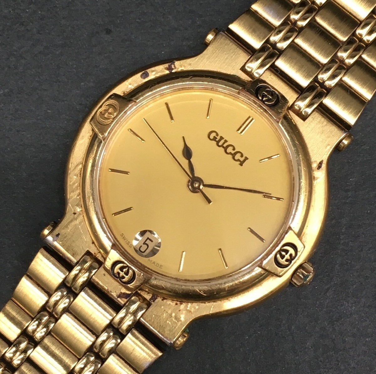 Gucci Gold Men's Watch - 9200M for sale online | eBay