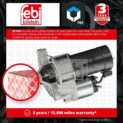 Starter Motor fits PEUGEOT 207 WK 1.4 1.4D 06 to 15 5802A0 5802CG 5802CC 5802E8