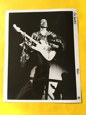 Jimi Hendrix Press Photo 8x10”.