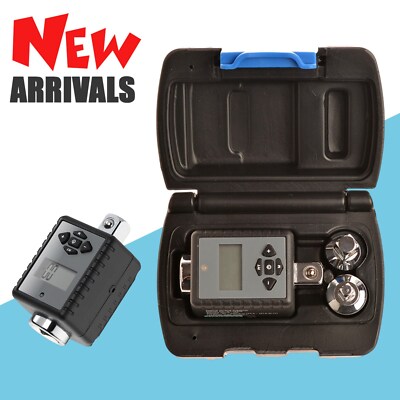3Pcs Set 2-200Nm Hand Tool Digital Torque Wrench Adapter 1/2'' 3/8'' & 1/4'' Drive