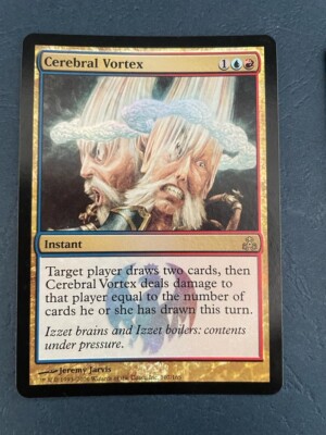 MTG FOIL GUILDPACT CEREBRAL VORTEX NM MAGIC THE GATHERING RARE