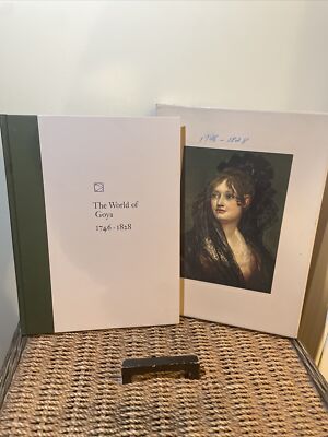 TIME-LIFE LIBRARY ART-THE WORLD OF GOYA 1746-1828 Coffee Table Art Book