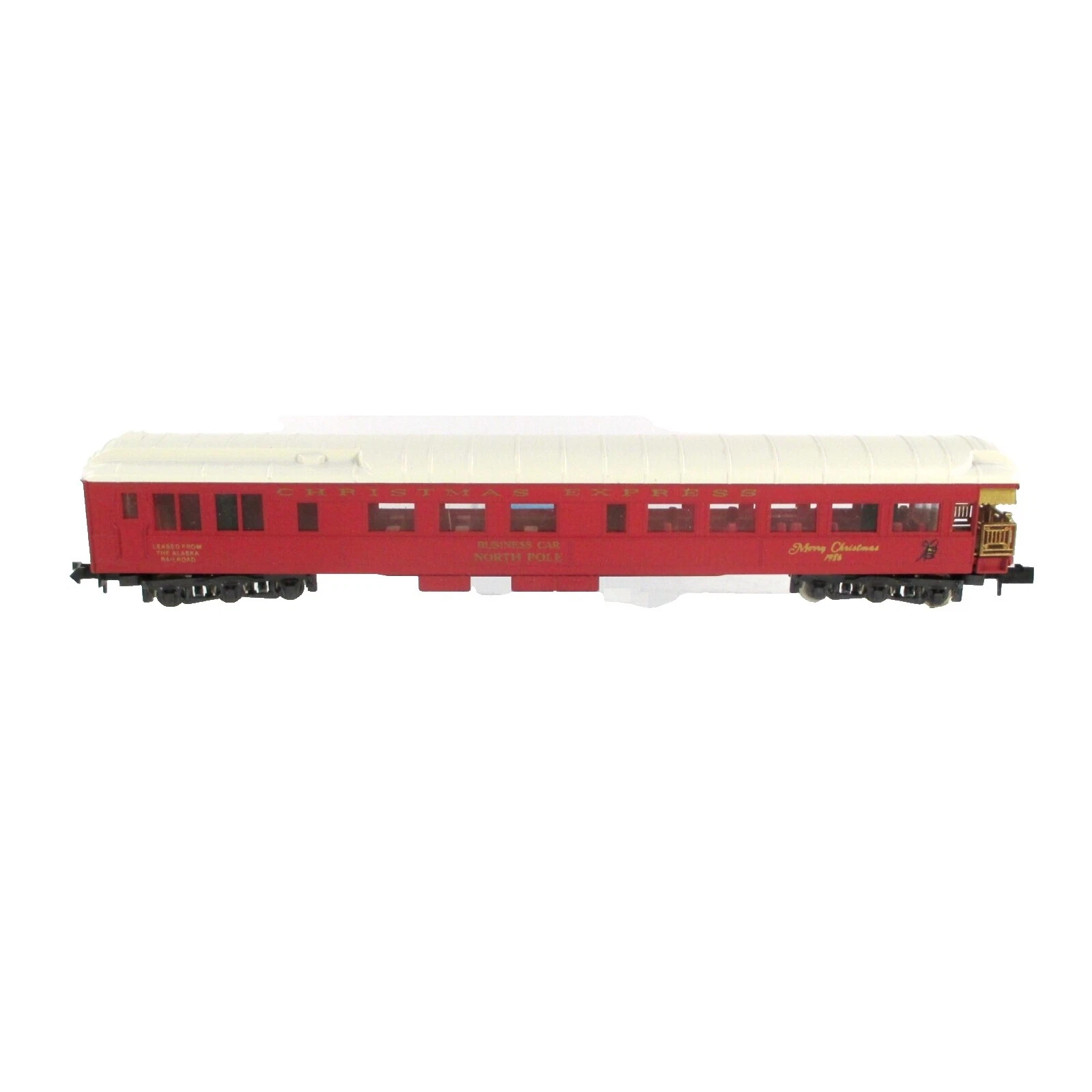 Modelo de plástico blanco Con-Cor trenes