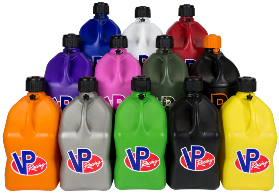 VP Racing Fuels Utility Jugs Square 5.5 Gallon (Specify #, Color & Hose)