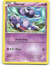 POKEMON CARD SKORUPI 38/111 NO 451 SCORPION POKEMON TCG CCG