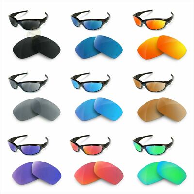 Kompatibel Polarisierte Ersatzgläser für Oakley Straight Jacket 2007
