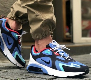 nike air max 200 hombre azul
