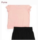 NEW PUMA Little Girls 2pc Mesh Short Set Size 5 — photo 4