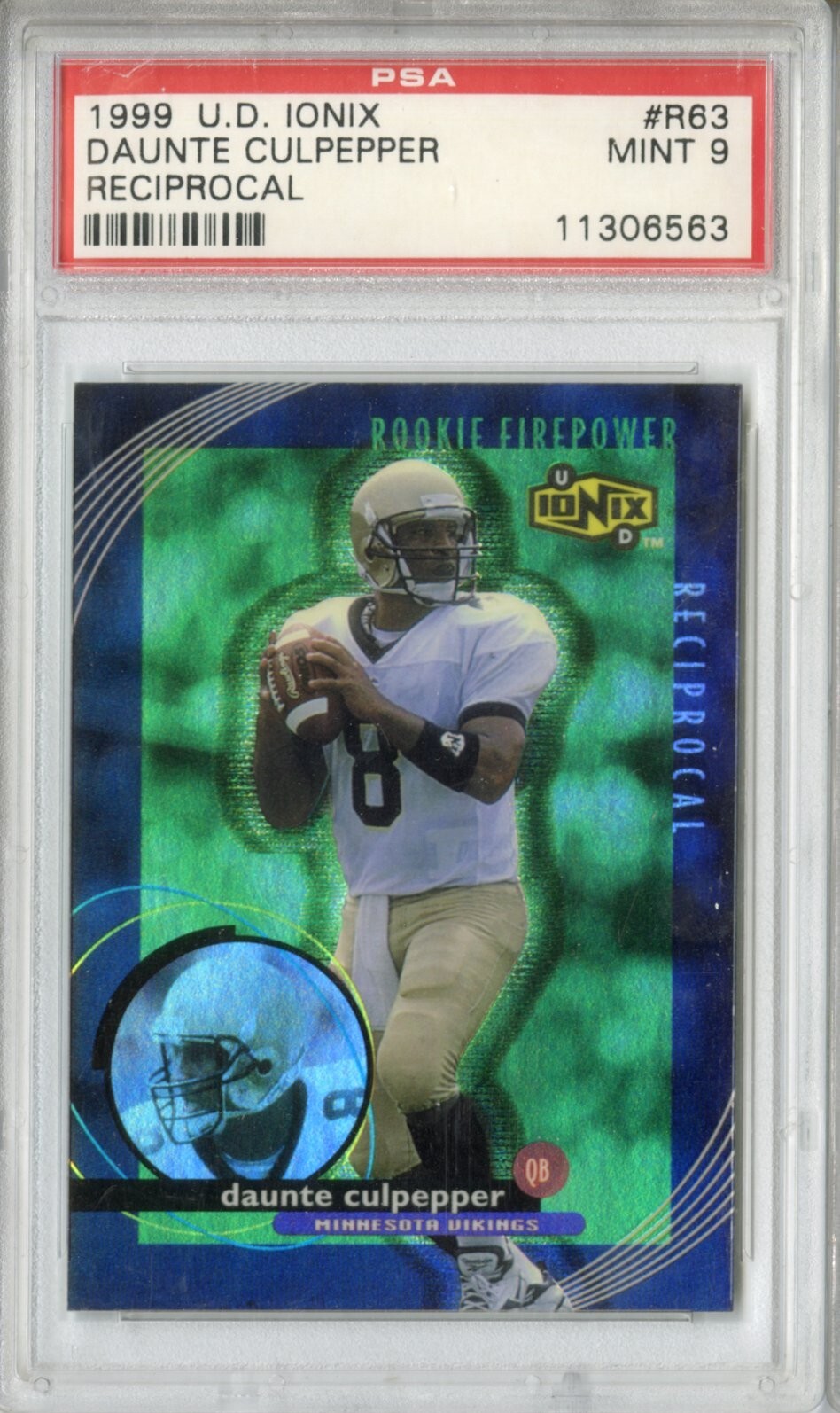 Daunte Culpepper U.D. Ionix #R63 Reciprocal