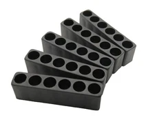 5Pcs, 6 Holes Set 1/4 Inch Hex Bit Holder Organizer Hand New Tool Storage