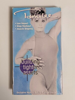 Tamilee Webb Building Tighter Assets (VHS) WORKOUT RARE EXERCISE *TESTED*  