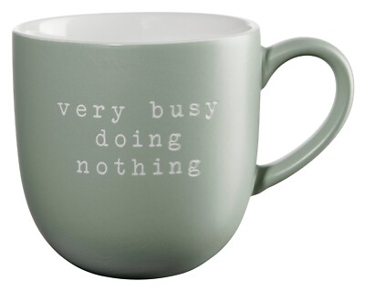 ASA Selection HEY! Kaffeetasse Tasse Kaffee New Bone China Grün Weiß 350 ml