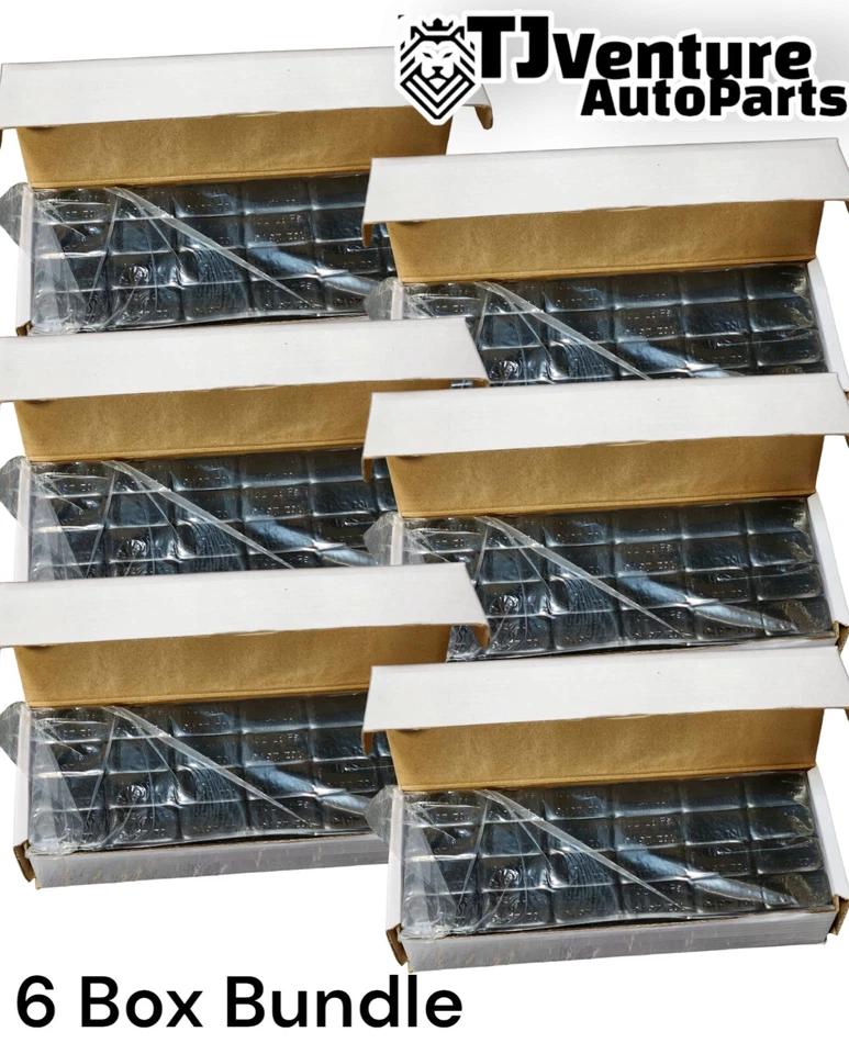 6 КОРОБОК 1 УНЦИЯ BLACk КОЛЕСНЫЕ ВЕСА КЛЕЙКАЯ ЛЕНТА 54 ФУНТА БЕЗ СВИНЦА 864 ШТ. - Изображение 2 из 4