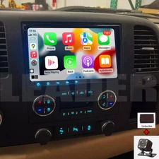 For 2007 2008-2013 Chevrolet Silverado 1500 Car Android Carplay Radio GPS Stereo