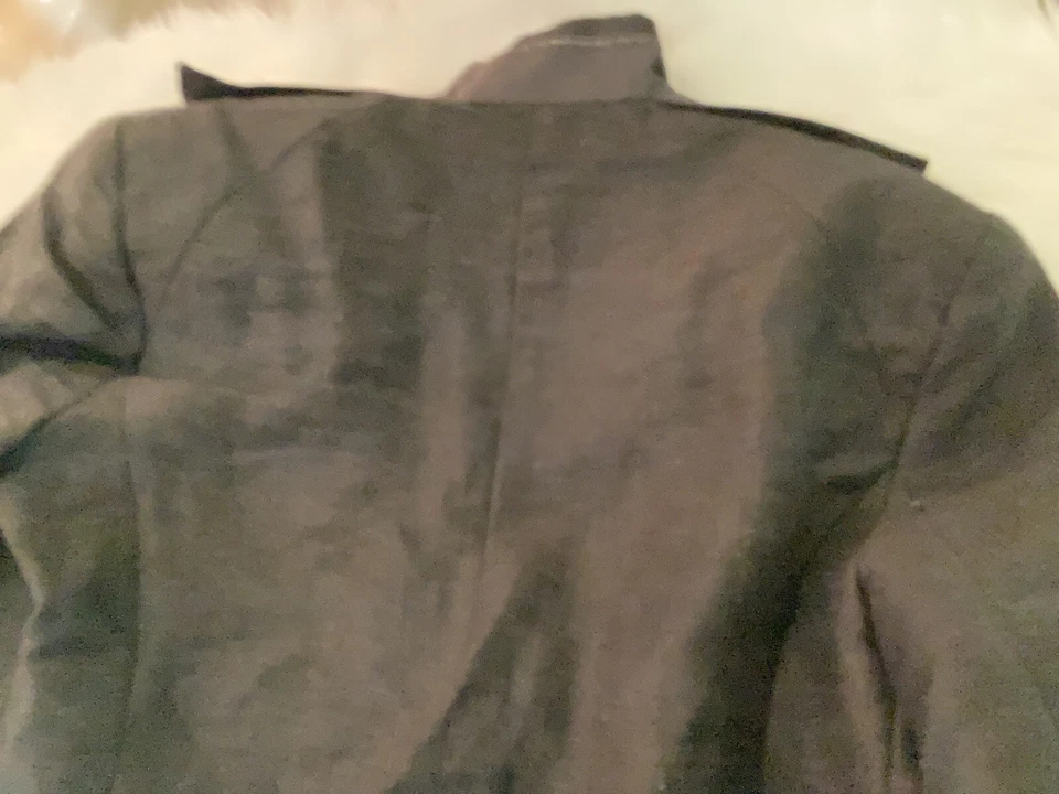 Zara Linen Military Style Blazer Jacket S (Rare) - Image 4 of 4